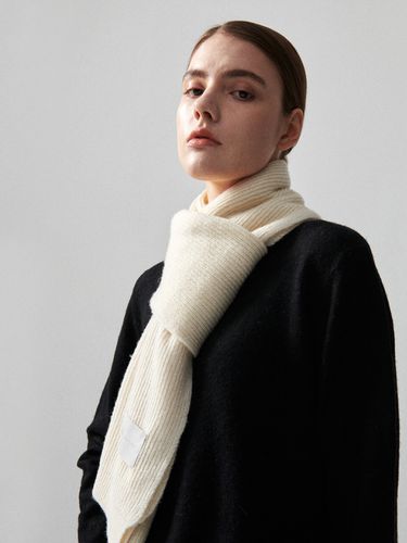 Wool Knit Muffler 10 Colors - White Project - Modalova