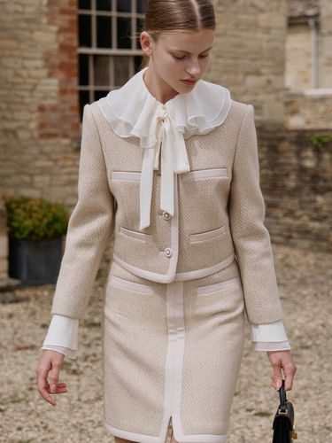 SET] MAMIE Wool Jacket + EMERY Wool Skirt - BAU by Bride And You - Modalova