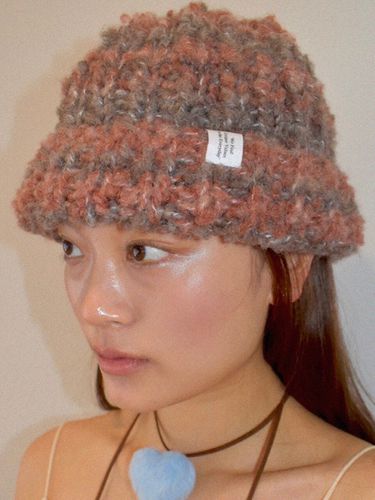 Handmade LUV Wool Hat - 2Colors - usite - Modalova