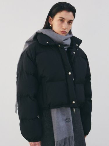 High Neck Puffer Short Padding _Black - NICK&NICOLE - Modalova