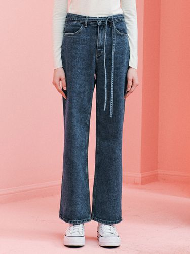 String Denim Pants _Indigo - ZEROSTREET - Modalova