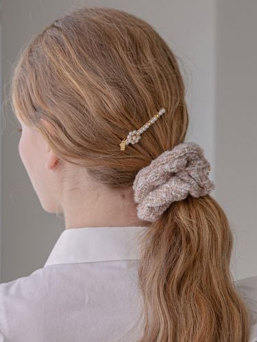 Tweed Scrunchie JP-22-214S - Jean Paul Clarisse - Modalova