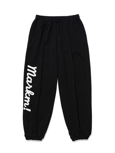 Big Logo Sweatpants _ Black - MARKM - Modalova