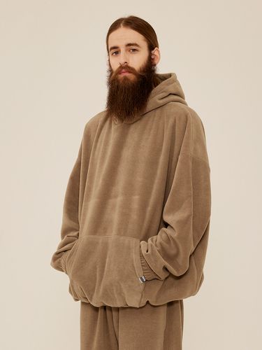 CB Fleece Over Hoodie _ Beige - CARGOBROS - Modalova