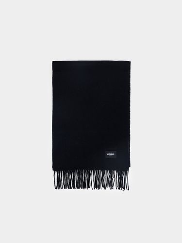 Zen Wool Fringe Muffler (2 Colors) - SCOMBER - Modalova