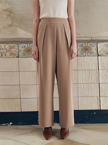 Button Wide Slacks_Beige - ADAUL - Modalova