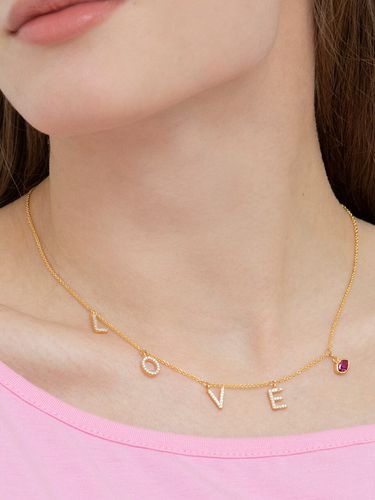 Love Lip Chain Necklace - FANTASTIC PLANET - Modalova