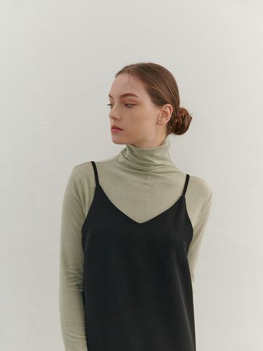 Turtleneck T-Shirt _ Mint - camino - Modalova