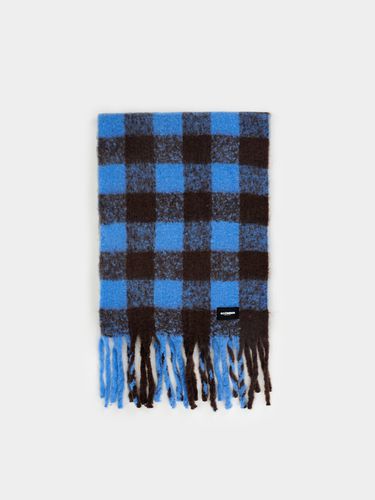 Vol Scarf_ Blue Brown - SCOMBER - Modalova