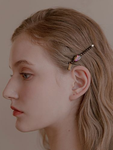 Aurora crystal Bobby Pin [2color] - Jean Paul Clarisse - Modalova