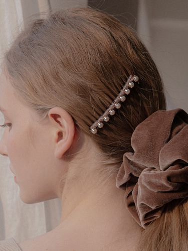 Pearl Comb Hair Pin [3color] - Jean Paul Clarisse - Modalova