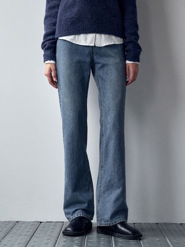 Usual Bootcut Denim Pants _Blue - LOEIL - Modalova