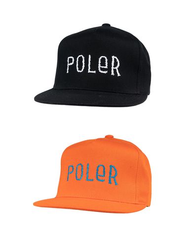 Poler Furry Font Snapback Cap _ 2 Colors - POLERSTUFF - Modalova