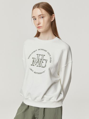 UMC Arch Logo Sweatshirt _ White - NCOVER - Modalova