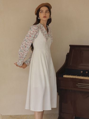 Ceremony White Long Dress - Cest Moidew - Modalova