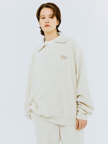 Small Logo Terry Collar Sweatshirt _ - NCOVER - Modalova