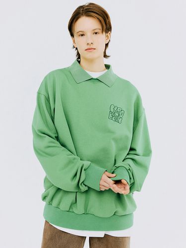 Small Logo Collar Sweatshirt _ - NCOVER - Modalova