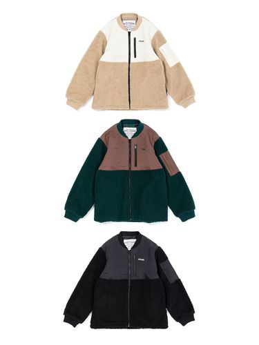 Poler Color-Blocking Boa-Fleece Jacket _ 3 Colors - POLERSTUFF - Modalova