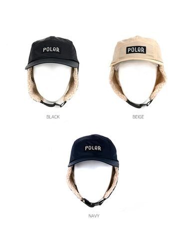 Poler Furry Font Light Nylon Trapper Hat _ 3 Color - POLERSTUFF - Modalova