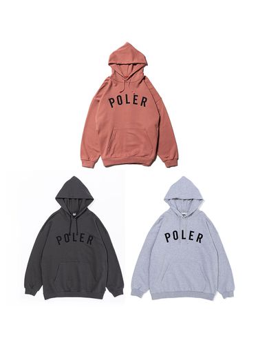 Poler Logo Applique Hoodie _ 3 Colors - POLERSTUFF - Modalova