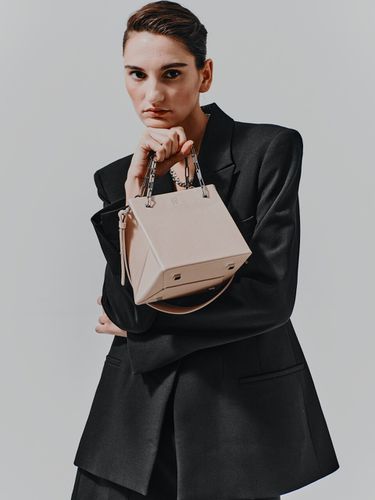 Cube Bag _ Pink Beige - AYSE - Modalova