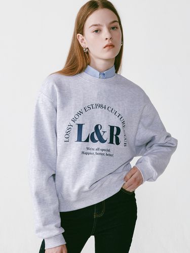 Lossy Arch Logo Sweatshirt _ - LOSSYROW - Modalova