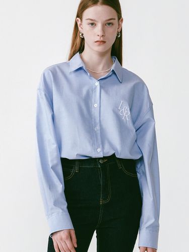 L and R Logo Oxford Shirt _ - LOSSYROW - Modalova