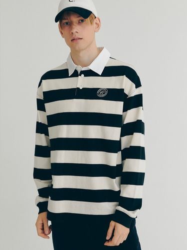 Classic Stripe Rugby Shirt - CLOVE - Modalova