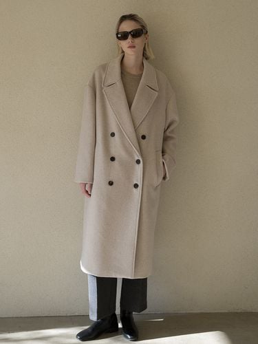 Exclusive Wool Double Long Coat - clet - Modalova