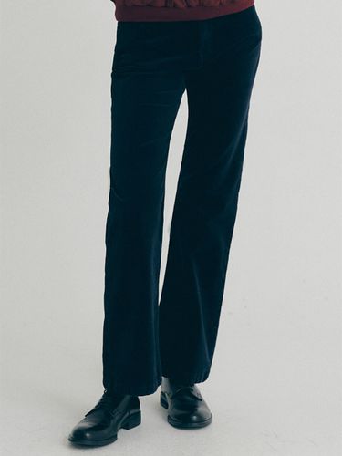 Corduroy Pants_ Dark Navy - CLOVE - Modalova