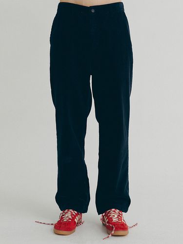 Corduroy Pants_ Dark Navy - CLOVE - Modalova