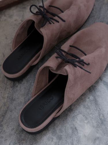 Lov Suede Mules _ Pink - ABRICO - Modalova