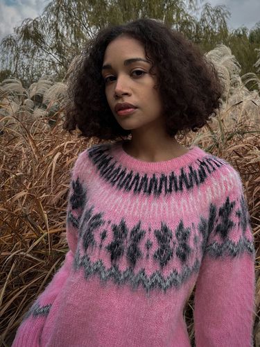 Snowflake Knit _ Pink - Studio Salt - Modalova