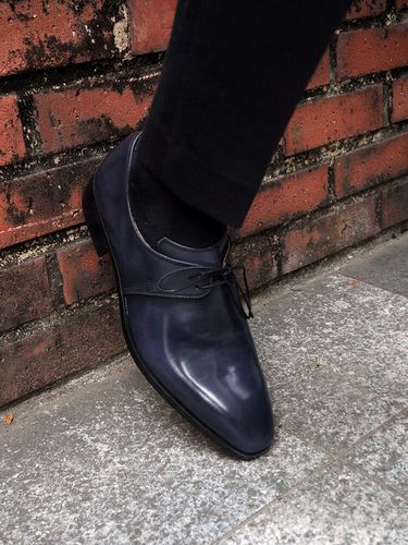 Ardor Whole Cut Derby Shoes [Navy] - ALL CLASSIC - Modalova