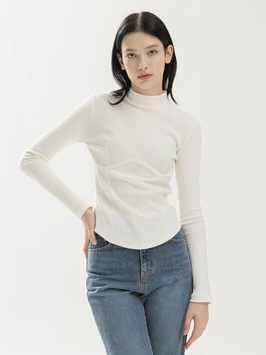 Rib Corset Turtleneck - clet - Modalova