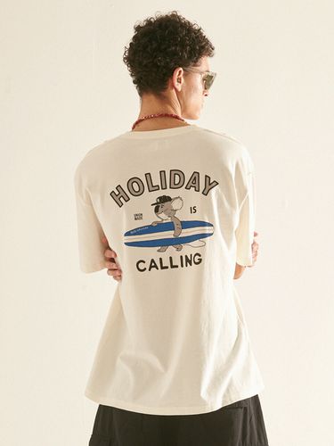 Calling Short-Sleeve T-Shirt _ 2 Colors - BIG UNION - Modalova