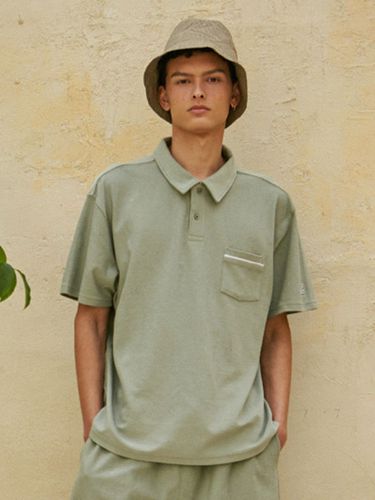 Terry Short-Sleeve Polo Shirt _ 3 Colors - BIG UNION - Modalova