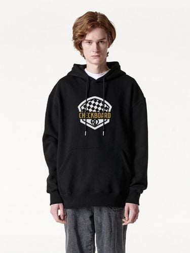 Checkboard Hoodie _ Black - RADINEO - Modalova