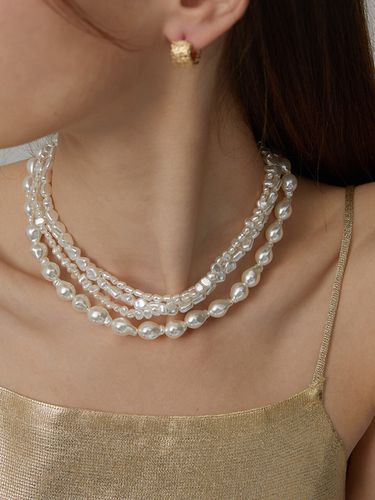 Riz Pearl Necklace AN322006 - ANNAFLAIR1986 - Modalova