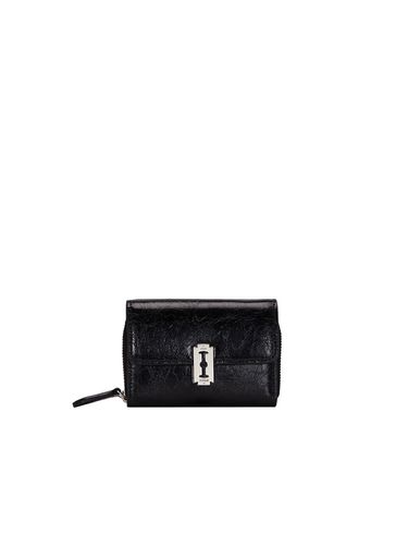 Perfec Essence Zipper Card Wallet_Black - vunque - Modalova