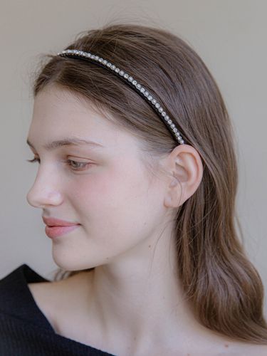 Mermaid Crystal Pearl Hairband - Jean Paul Clarisse - Modalova