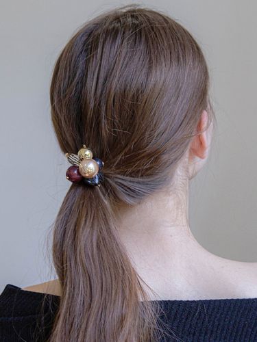 Autumn Ball Pony Tail Hairband - Jean Paul Clarisse - Modalova