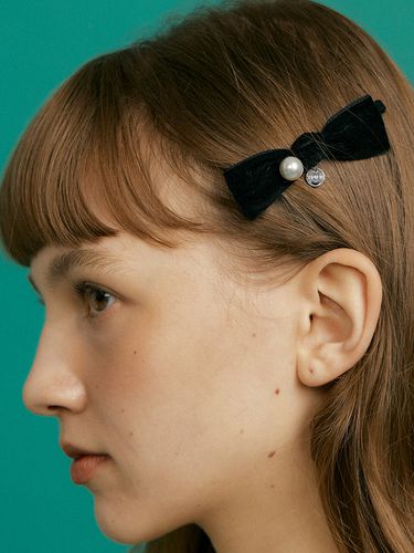 Ruban Pearl Ribbon Hairpin - XPIER - Modalova