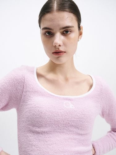 Fluffy Little Girl Top_Pink - Cocancl - Modalova