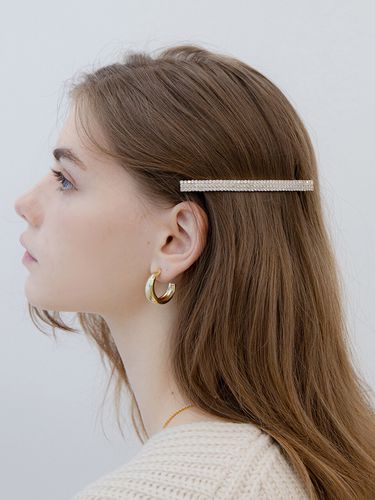 Long Cubic Hair Pin - Medium - Jean Paul Clarisse - Modalova