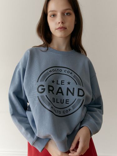 Gran Sweatshirt (Mid Blue) - molto - Modalova