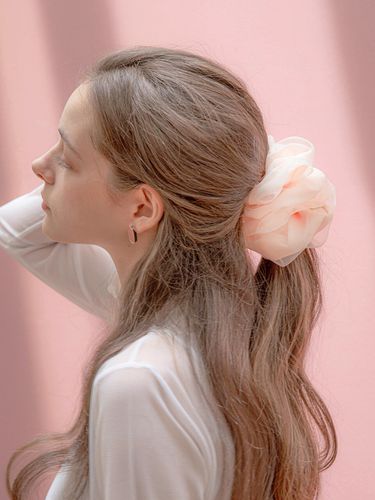 Big Double Pale Scrunchie - Jean Paul Clarisse - Modalova