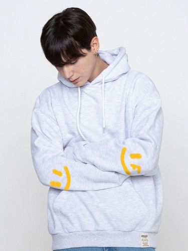 Unisex Elbow Spray Smile Drawing Hoodie - GRAVER - Modalova