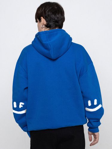 Unisex Elbow Spray Smile Drawing Hoodie - GRAVER - Modalova