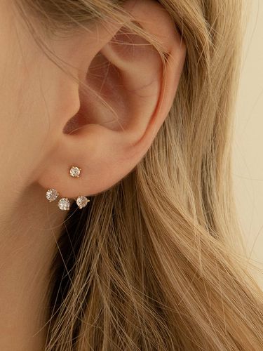 Two Way Twinkle Earring - Primaute - Modalova